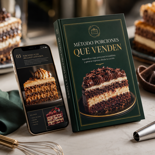 De Repostera a Emprendedora "Método porciones que venden"